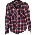 BDG Urban Outfitters Red, Blue Green Plaid Button Down Flannel Women's Small Photo 0