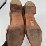 Free People  Landslide Tan Bootie Ankle Boot Braided‎ Leather Cutout Size 40 Tan Photo 9