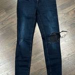 ZARA women’s distressed ripped skinny jeans Photo 0