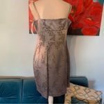 Laundry by Shelli Segal NEW  size 10 Gray Oriental Fitted Dress Semi Formal $198 Photo 7