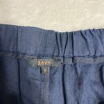 Quince  Deep Navy Blue 100% European Pants Pull On Small Photo 5