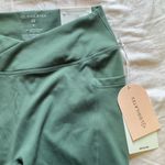 Blogilates Criss Cross Scrunch Biker Short — “Hedge” (Olive) Green Size M Photo 1