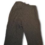 SOLY HUX Metallic Sequin Tie Front Elastic Waist Flare Leg Bottom Disco Pants XL Black Photo 2