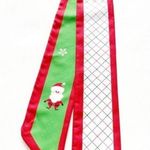 Christmas Santa Print Thin Purse Scarf / Hairband / Scarf Photo 0