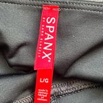 Spanx  faux leather Leggings black liquid look motocore biker minimalist neutral Photo 3