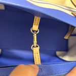 Kate Spade  Ryan Blue and White striped open top tote Photo 3
