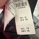 Abercrombie & Fitch Women’s 36 Curve Love Black Faux Leather 90s Straight New Photo 4