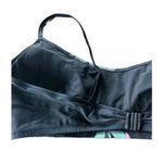 Tanya Taylor NWT Tropical Kaia Bikini Swim Top Adjustable Straps L Black Pink Photo 8