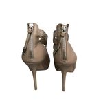 White House | Black Market  Leather Alyse Strappy Stilettos Shoes. Size 7 M. Photo 3