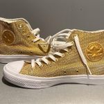  Women Converse Chuck Taylor All Star II Hi Gold/White Sneakers . Size 9 Photo 6