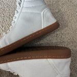 FeelGrounds Barefoot Minimalist Highrise Knit Shoes Lace Up Women's Size 7 White Photo 3