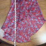 For Love & Lemons  Charlie Midi Dress Blossom Floral Size Medium Open Back Photo 10