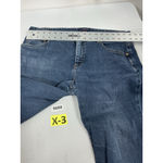 CHAPS Womans Denim Straight Blue Jeans 14 Photo 4