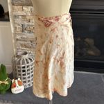 Bohemian embroidered tie dyed wrap mini shirt Yellow Size undefined Photo 4