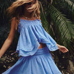 Free People  blue set  Photo 3