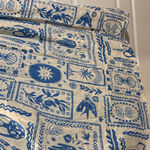 Calypso St. Barth NWT  Linen Blend Maxi Long Euro Toile Print Skirt Medium Photo 4