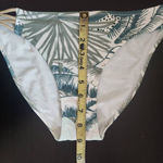 Aerie  Green and Gold Print Bikini Bottoms NWT Size Small Full Coverage Bottoms Photo 11