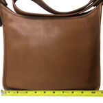Coach Vintage Legacy Zip Camel Glove-Tanned Leather Shoulder Bag USA 9966 Photo 10