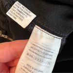 Madewell  Full Zip Front Black Denim Miniskirt Size 27 Skirt Utility Pockets Photo 5