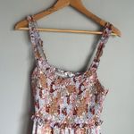 ASTR  Floral Smocked Tiered Midi dress Photo 3