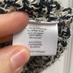 Eileen Fisher Cotton Blend Tufted Twist Cap Sleeve Knit Top Size Medium Photo 5