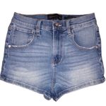 Kendall + Kylie  the drifter high rise Jean shorts size 3 Photo 0