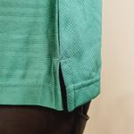 Adidas  Forest Green Short Sleeve Golf Shirt Medium Photo 3