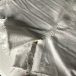 Paige Pagie Allure White Denim Jean Shorts NWT Raw Hem Size 30 bm Photo 4