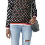 Diane Von Furstenberg  Hari Knit Pullover Size M Photo 0
