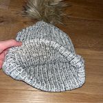 Love Your Melon Slouchy Pom Hat Heathered gray and black Photo 1