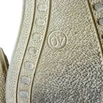 Alex + Alex Tan Silver Shimmer Slip On Espadrilles Loafers Flats Size 40 8.5 Photo 6