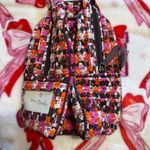 Vera Bradley Quilted Backpack Pink Orange Purple White Multi Pattern Photo 2