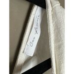 Ces Femme Boho Chic Oversized White V Neck Flowy Tunic Linen Blend Size Small Photo 4