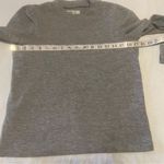 Madewell  Women's Puff Sleeve Pullover Sweater Gray Size XS Mock Neck Long Sleeve Photo 7