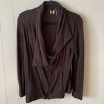 H by Bordeaux  Black Knit Cardigan Size Small Photo 1