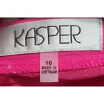 Kasper  Women's Size 10 Pink Skirt Suit Blazer, Tank, Pencil Skirt Set Photo 4