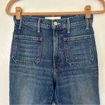 MOTHER Superior The Hustler Patch Pocket Flood Jeans Cowboys Don’t Cry 26 Blue Photo 4