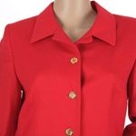 Pendleton  Red Blazer 100% Wool Size 8 Photo 1