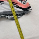 Myobe Aztec Southwest Print Open Front Waterfall Lightweight Cardigan Women’s XL Pink Photo 6