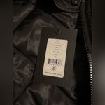 DKNY Women’s NWT Black Long Puffer Coat with baseball collar Size XL Photo 3