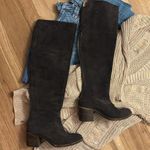 Lucky Brand chocolate suede boots Photo 1
