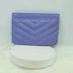 Lavender Love Heart Card Holder Purple Photo 1