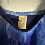 Faded Glory  women’s blue‎ Maxi Summer strappy Dress size large 12-14 ombré Photo 2