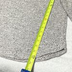 Loft Knit Top Black White Long Sleeve Polyester Blend Round Hem Womens S Photo 2