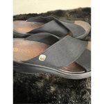 Bzees Women’s  Wedge Slide Sandal Black Size 7 Photo 3