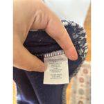 Tyler Boe Kristen Blue & White Chain Link 60s Inspired Roll Neck Shift Dress Size M Photo 5