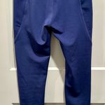 Nicole Miller  Sport Leggings Blue Women's Size‎ Medium Athletic Athleisure Yoga Photo 1
