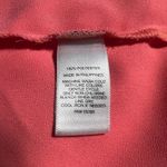 EXPRESS Shirt Womens Small Coral Pink Chiffon Portofino Office Business Casual Photo 6