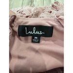 Lulus Dusty Rose Nora Lee Floral Lace Midi Dress Boho Cocktail Party Wedding M Pink Size M Photo 7