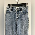 PacSun  Denim High Rise Straight Leg Acid Wash Jeans Button Fly Size 25 Photo 6